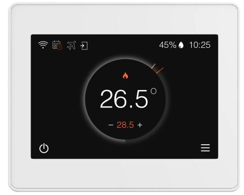 4.0″ touchscreen heating thermostat