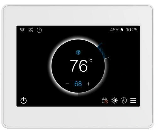 4.0″ touchscreen HVAC thermostat
