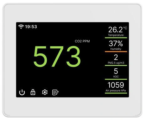 Multi-parameter air-quality monitor